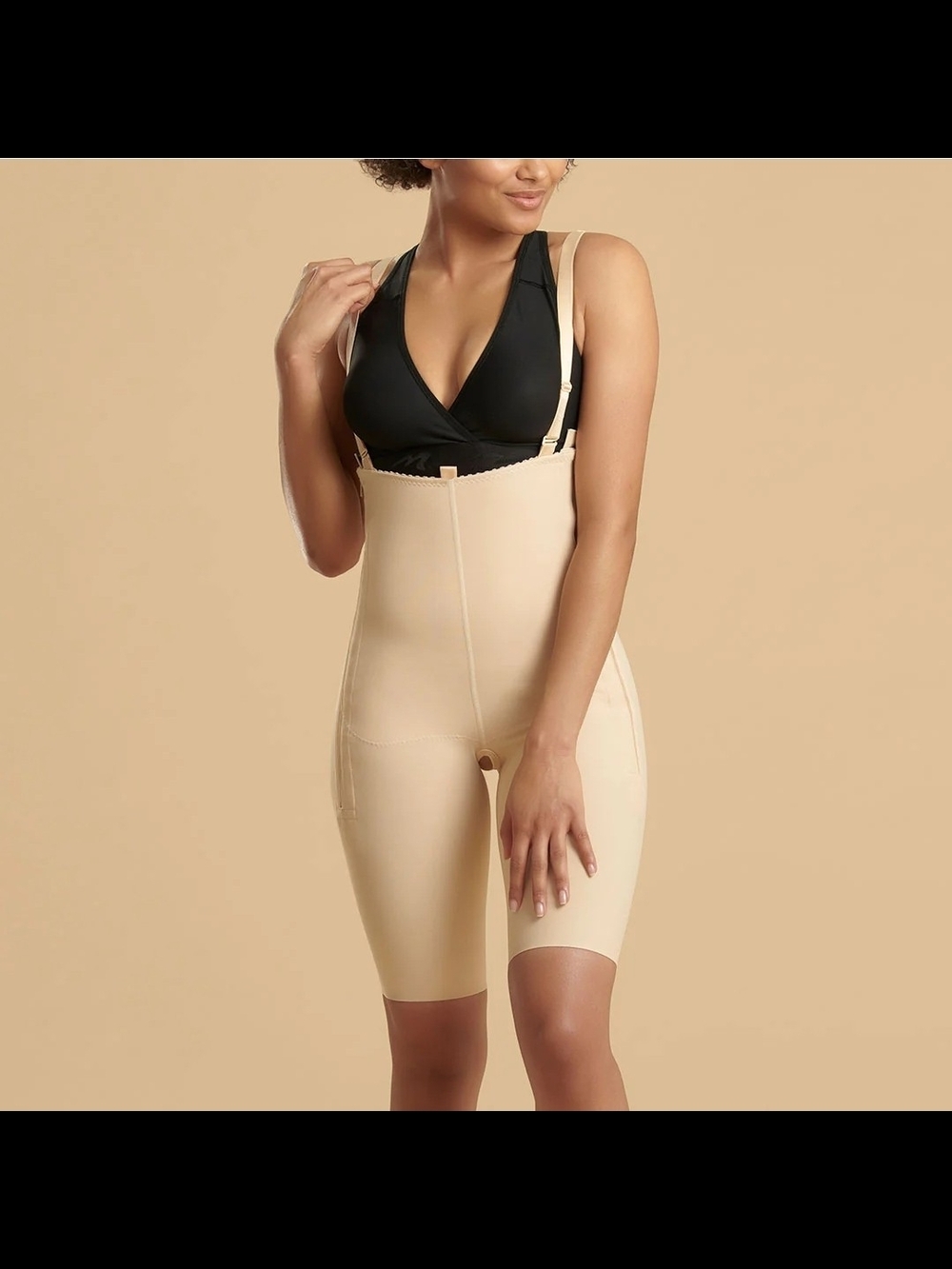 Marena Post-Surgical Compression Girdle L Short Length FBRS Black Recovery